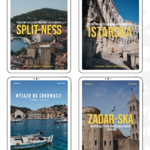 Pakiet Chorwacja - ebooki i plany zwiedzania 4 w 1!